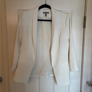 H&M white blazer